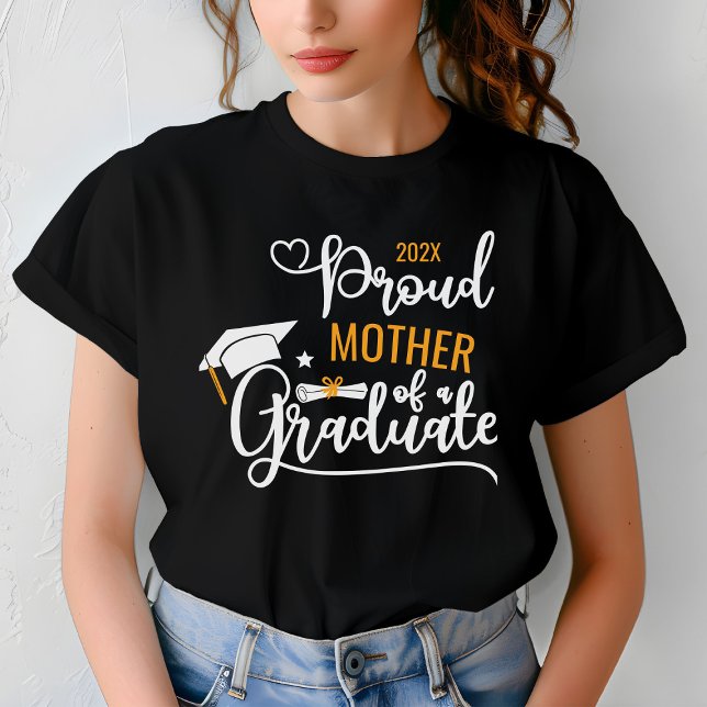 T-shirt Fière mère d'un parent diplômé sur mesure (Créateur téléchargé)