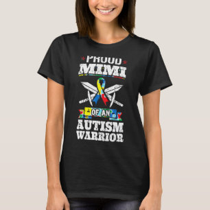 T-shirt Fière Mimi D'Un Ribbon De Sensibilisation Des Guer