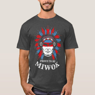T-shirt Fière Miwok Native American Premium