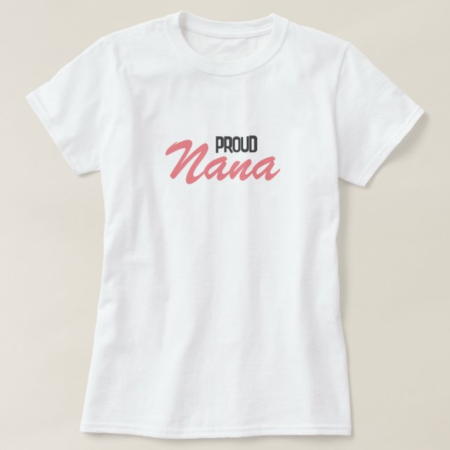 T-shirt Fière Nana (Design devant)