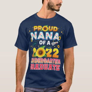 T-shirt Fière Nana D'Une Classe 2022 De Maternelle