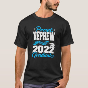 T-shirt Fière Nephew D'Une Classe De 2022 Diplômé Senior 2