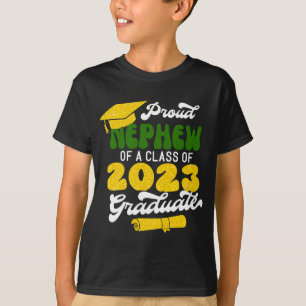 T-shirt Fière NEPHEW d'une classe de 2023 Graduate Retro