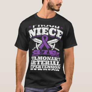 T-shirt Fière Nièce D'Hypertension artérielle Pulmonaire W