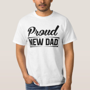 T-shirt Fière Nouveau Père