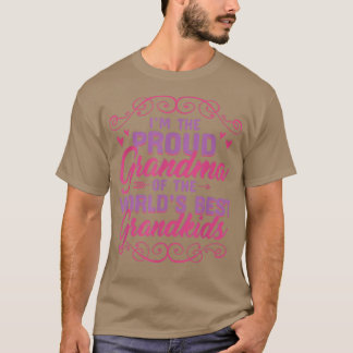 T-shirt Fière nouveauté Grand-mère du monde des meilleurs