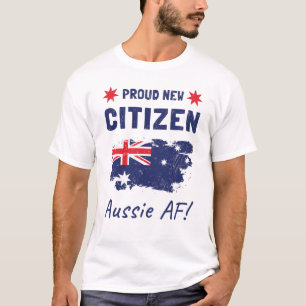 T-shirt Fière nouvelle citoyenne australienne, cérémonie d
