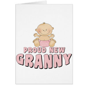 T-shirt fière nouvelle grand-mère