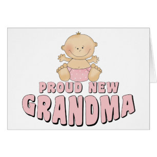 T-shirt fière nouvelle grand-mère