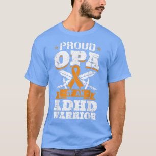 T-shirt Fière Opa D'Un Groupe De Ruban De Sensibilisation 