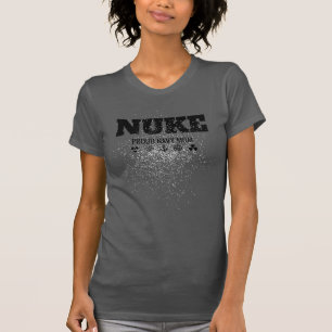 T-shirt Fière Parent d'un tee-shirt Nuke Navy - Personnali