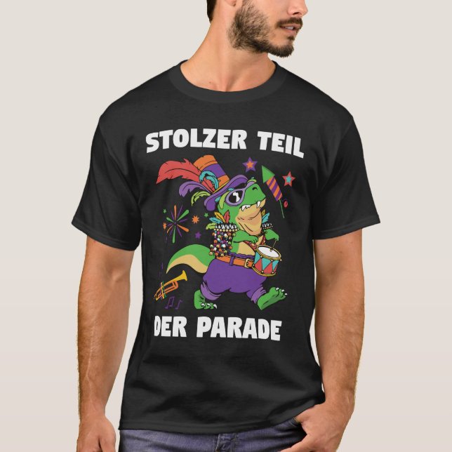 T-shirt Fière partie du Carnaval de l'équipage (Devant)