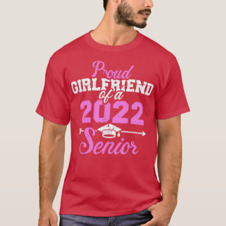 T-shirt Fière petite amie d'une classe de fin d'études de 