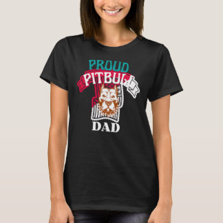 T-shirt Fière Pitbull Papa