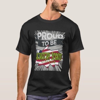 T-shirt Fière scientifique de laboratoire citoyen Soins de