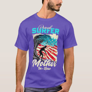 T-shirt Fière Surfer MotherinLaw