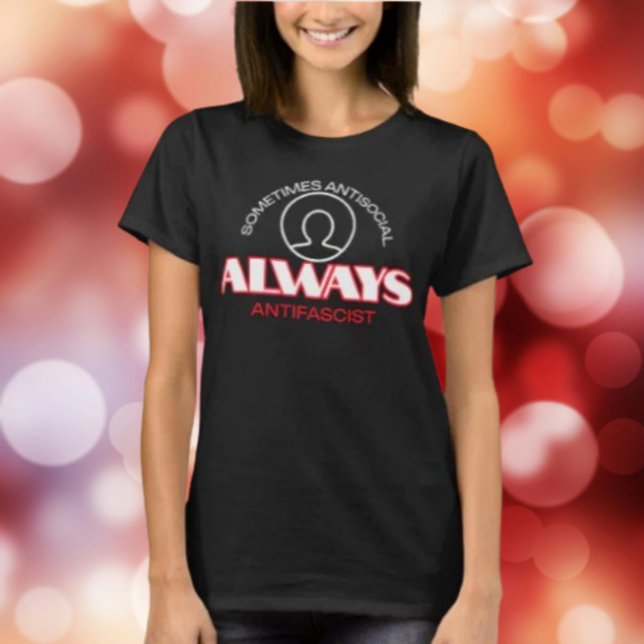 T-shirt Fière Tee antifasciste (Créateur téléchargé)