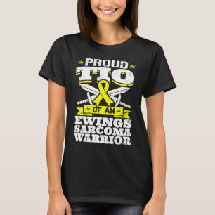 T-shirt Fière Tio D'Un Ewings Sarcoma Warria Sensibilisati