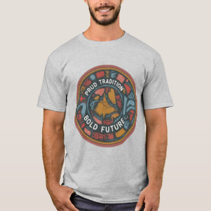 T-shirt Fière Tradition audacieuse Futur tendance unisex t
