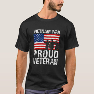 T-shirt Fière vétéran de la guerre du Vietnam