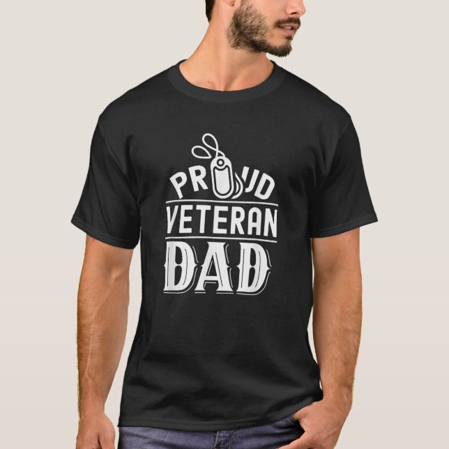 T-shirt Fière Vétérinaire Papa Papa Papa Papa Papa Papa Pa (Devant)