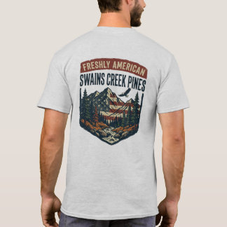 T-shirt "Fièrement américain"