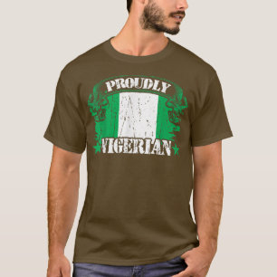 T-shirt Fièrement nigérian