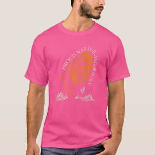 T-shirt Fiers Amérindiens Et Grands-Parents Famille