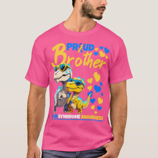 T-shirt Fiers Brother World Down Syndrome Sensibilisation 