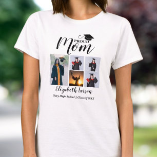 T-shirt Fiers Gardiens Nom Personnalisé, Photo Collage Par