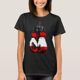 T-shirt Fiers Héritage Autriche Drapeau Gants de boxe
