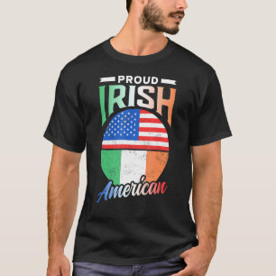 T-shirt Fiers Irlandais Racines Américaines Irlande Famill