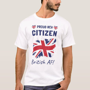 T-shirt Fiers Nouveau citoyen britannique, cérémonie de ci