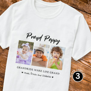 T-shirt Fiers petits pavot faire la vie Grand 3 Photo