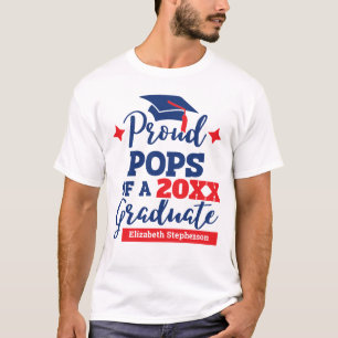T-shirt Fiers pops de la famille de diplômés de jumelage