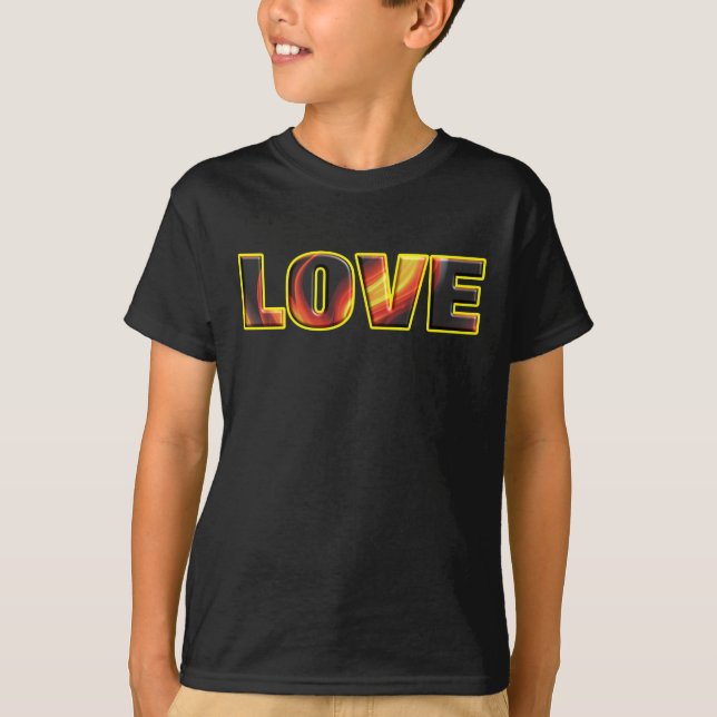 T-SHIRT FIERT LOVE (Devant)