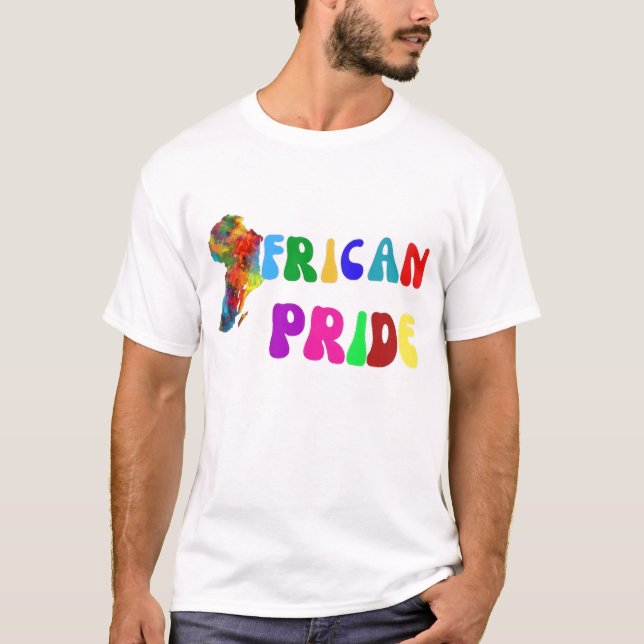 T-shirt Fierté africaine (Devant)