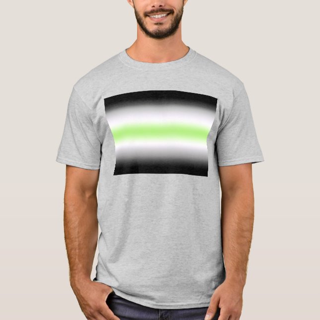 T-Shirt Fierté Agender Gradient (Devant)