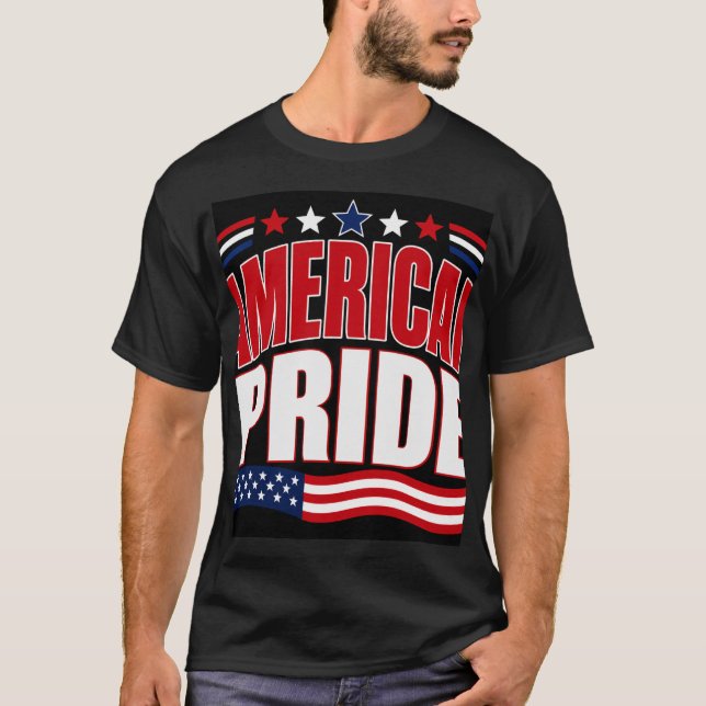 T-shirt Fierté Américaine (Devant)