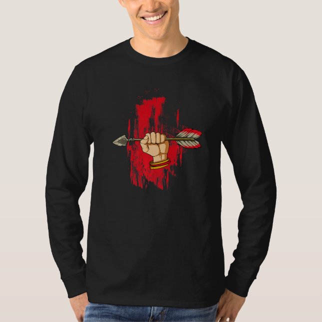 T-shirt Fierté amérindienne indienne   (Devant)