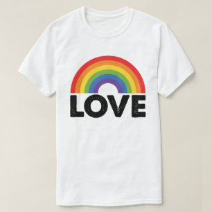 T-shirt Fierté Amour est Amour Égalité Gay Arc-en-ciel LGB