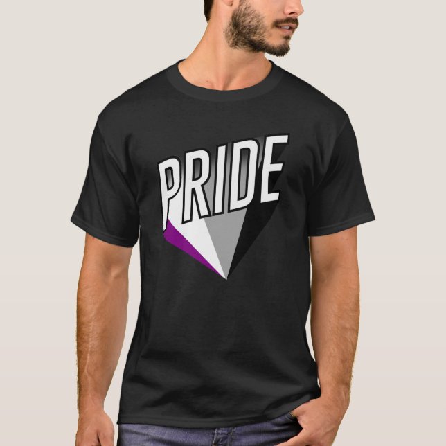 T-shirt Fierté asexuelle (Devant)