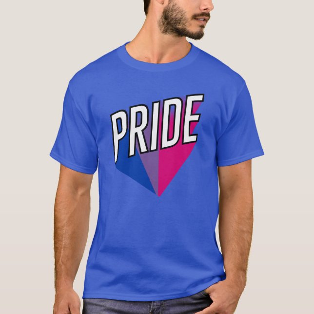 T-shirt Fierté bi (Devant)