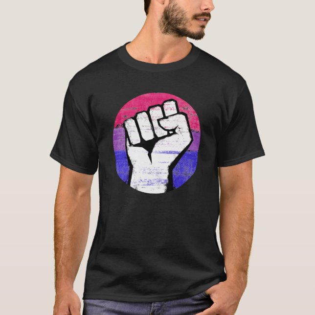 T-shirt Fierté bisexuelle (Devant)