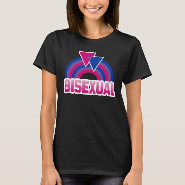 T-Shirt Fierté Bisexuelle (Devant)