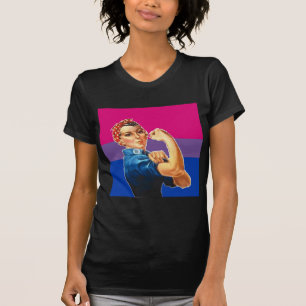 T-shirt Fierté bisexuelle de femme