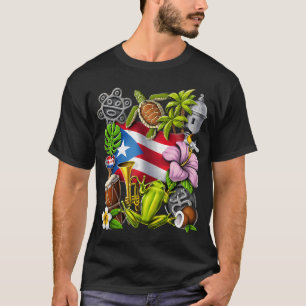 T-shirt Fierté boricua de Porto Rico