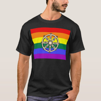 T-shirt Fierté bouddhiste gaie