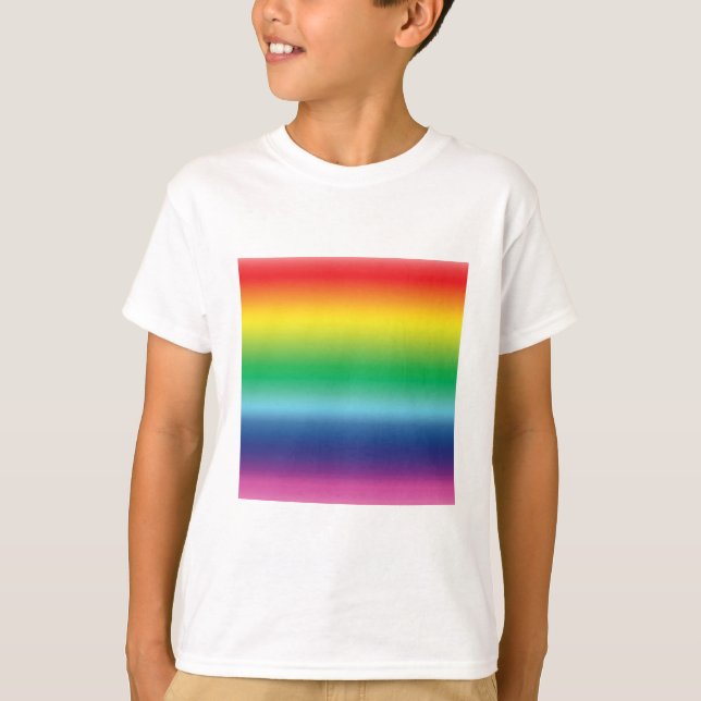 T-shirt Fierté couleurs arc-en-ciel lgbtq lgbt drapeau gay (Devant)