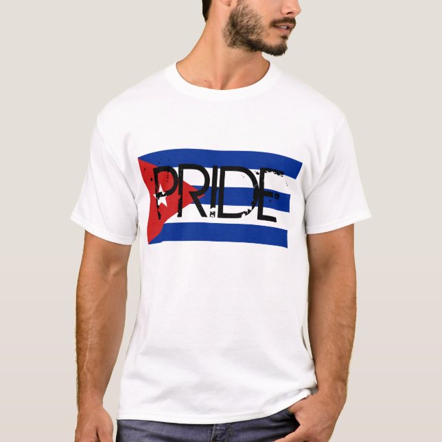 T-shirt Fierté cubaine (Devant)